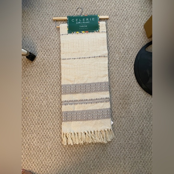 Celerie by Celerie Kemble Throw Couch Blanket - Picture 1 of 3